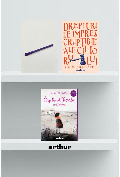 Copertă produs Pachet promo Violet History (Căpitanul Rosalie, agendă și pix)