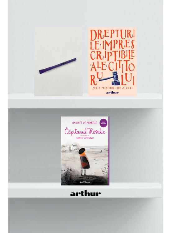 Copertă produs Pachet promo Violet History (Căpitanul Rosalie, agendă și pix) - gallery big 1