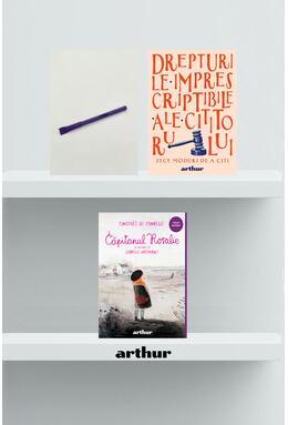 Copertă produs Pachet promo Violet History (Căpitanul Rosalie, agendă și pix)