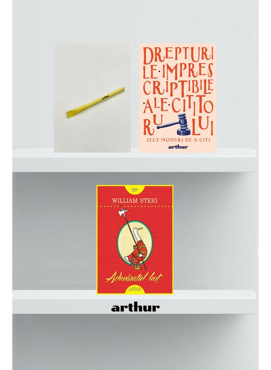 Copertă produs Pachet promo Classic Yellow (Adevăratul hoț, agendă și pix) - gallery big 1