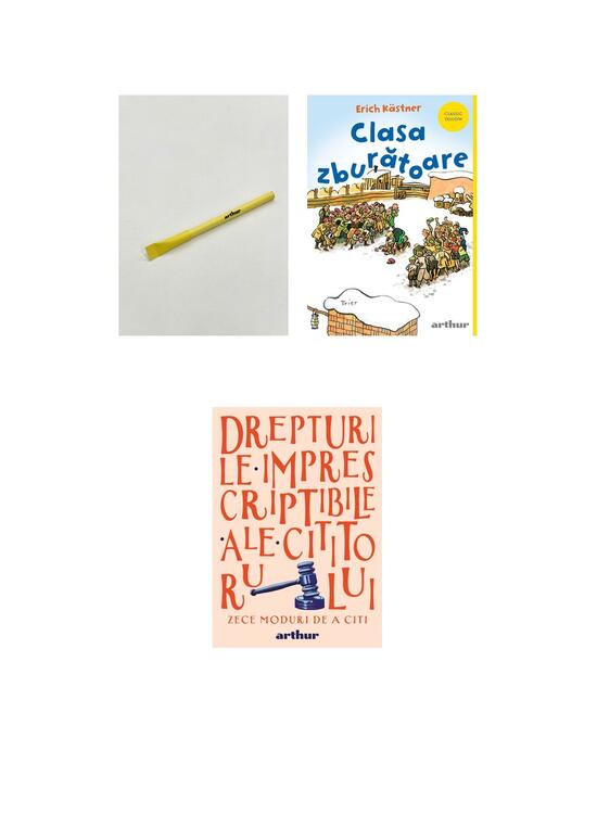 Copertă produs Pachet promo Classic Yellow (Clasa zburătoare paperback, agendă și pix) - gallery big 8