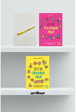 Copertă produs Pachet Uite ce face ( Creierul meu, Telefonul meu) și pix