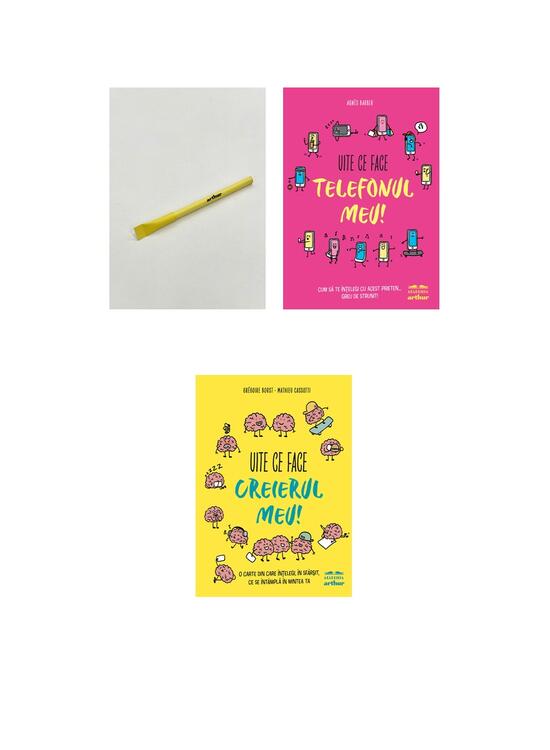 Copertă produs Pachet Uite ce face ( Creierul meu, Telefonul meu) și pix - gallery big 8