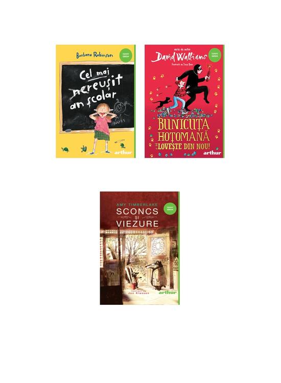 Copertă produs Pachet Funny (Bunicuţa hoţomană lovește din nou, Sconcs și viezure, Cel mai reușit an școlar) - gallery big 4