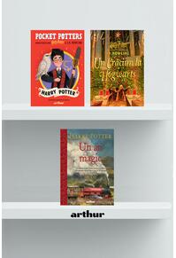 Copertă produs Pachet Crăciun magic Harry Potter ( Crăciun la Hogwarts, Un an magic, Pocket Potters 1)