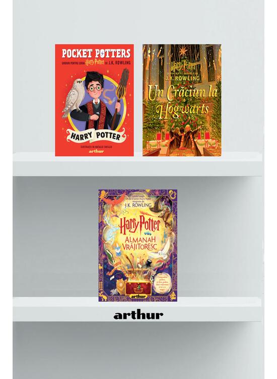 Copertă produs Pachet Crăciun Harry Potter ( Crăciun la Hogwarts, Almanah vrăjitoresc, Pocket Potters 1) - gallery big 1