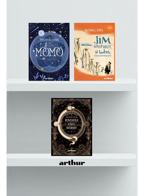 Copertă produs Pachet Michael Ende Gold (Povestea fără sfârșit, Momo, Jim Năsturel) - gallery big 1