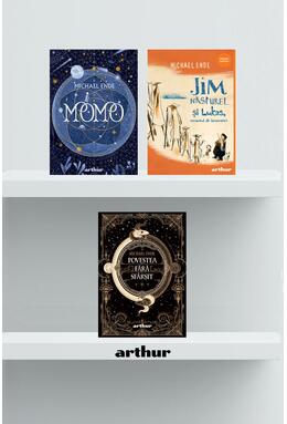 Copertă produs Pachet Michael Ende Gold (Povestea fără sfârșit, Momo, Jim Năsturel)