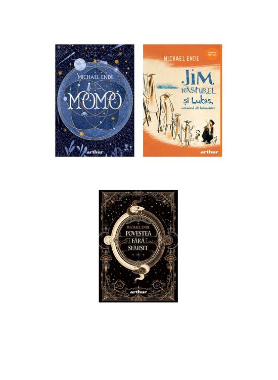 Copertă produs Pachet Michael Ende Gold (Povestea fără sfârșit, Momo, Jim Năsturel) - gallery big 6