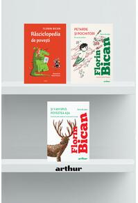 Copertă produs Pachet Florin Bican ( Petarde și pocnitori, Și v-am spus povestea așa, Răsciclopedia)