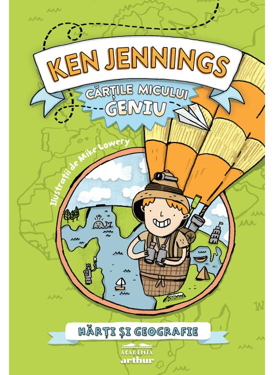 Copertă produs Pachet Hărți și geografie (Cărțile micului geniu, pușculiță, harta) - gallery big 2