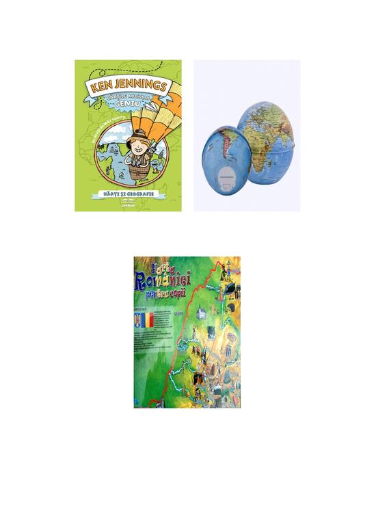 Copertă produs Pachet Hărți și geografie (Cărțile micului geniu, pușculiță, harta) - gallery big 5