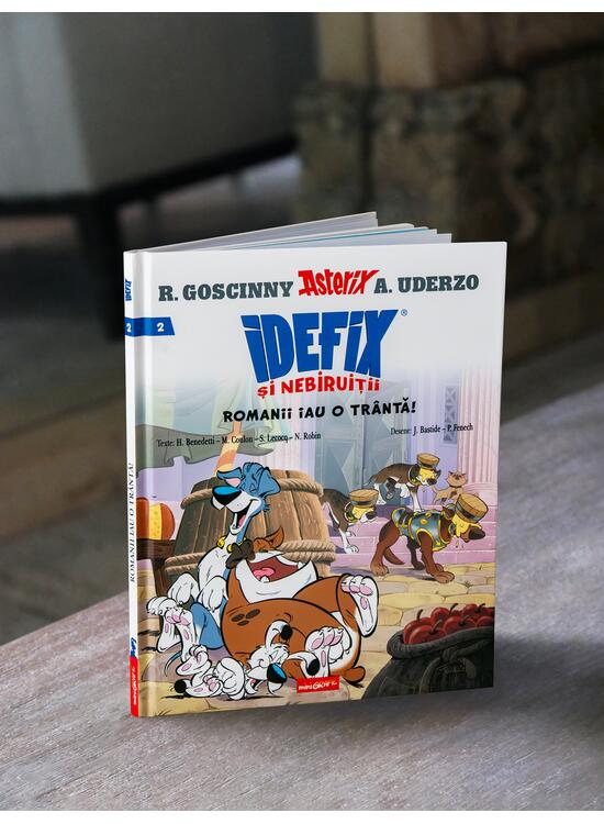 Copertă produs Idefix și Nebiruiții #2. Romanii iau o trântă! - gallery big 3