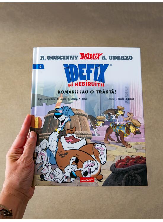 Copertă produs Idefix și Nebiruiții #2. Romanii iau o trântă! - gallery big 6