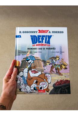 Copertă produs Idefix și Nebiruiții #2. Romanii iau o trântă!