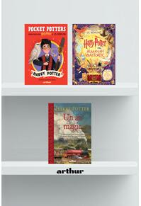 Copertă produs Pachet Harry Potter ( Un an magic, Almanah Vrăjitoresc, Pocket Potters 1)