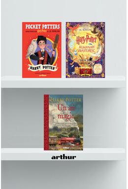 Copertă produs Pachet Harry Potter ( Un an magic, Almanah Vrăjitoresc, Pocket Potters 1)