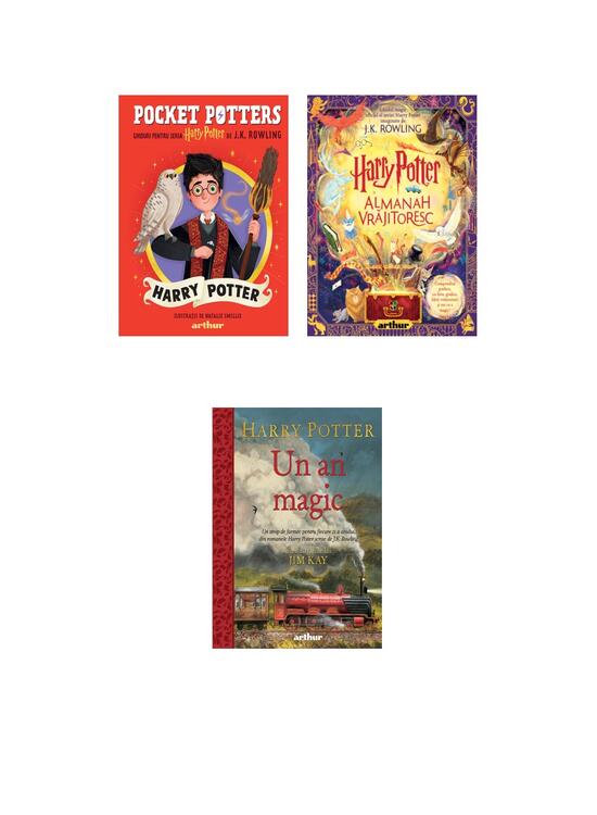 Copertă produs Pachet Harry Potter ( Un an magic, Almanah Vrăjitoresc, Pocket Potters 1) - gallery big 4