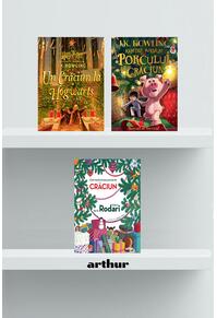 Copertă produs Pachet Crăciun (Mărețele aventuri, Crăciun la Hogwarts, Cele mai frumoase povești)