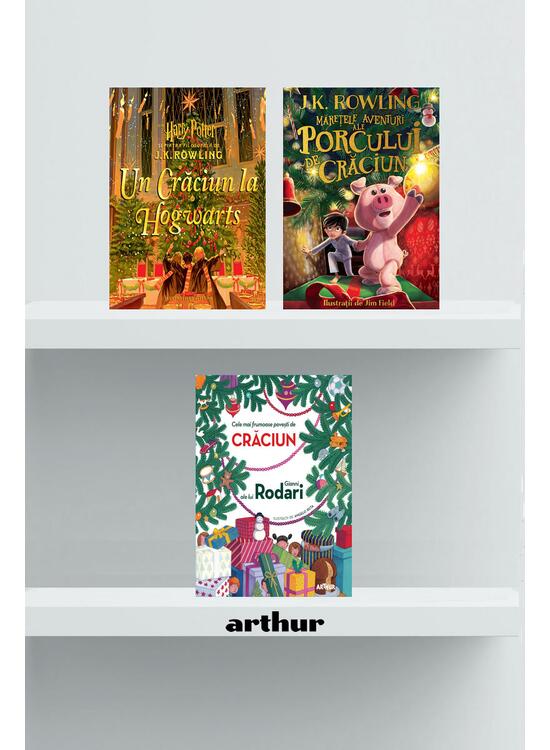 Copertă produs Pachet Crăciun (Mărețele aventuri, Crăciun la Hogwarts, Cele mai frumoase povești) - gallery big 1