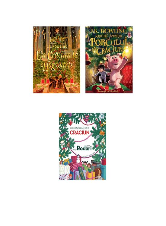 Copertă produs Pachet Crăciun (Mărețele aventuri, Crăciun la Hogwarts, Cele mai frumoase povești) - gallery big 5