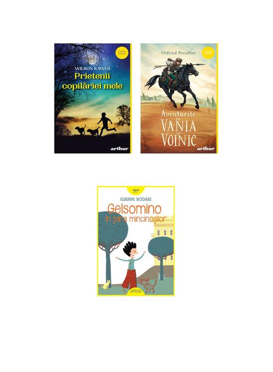 Copertă produs Pachet Aventuri (Vania cel voinic, Gelsomino în țara mincinoșilor, Prietenii copilăriei) - gallery big 5