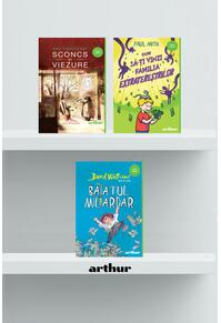 Copertă produs Pachet Funny (Baiatul miliardar, Cum să-ți vinzi familia extratereștrilor, Sconcs și viezure)