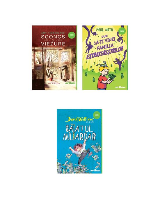 Copertă produs Pachet Funny (Baiatul miliardar, Cum să-ți vinzi familia extratereștrilor, Sconcs și viezure) - gallery big 5