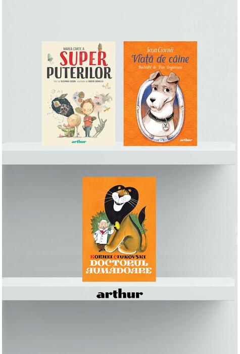 Copertă produs Pachet Eroi (Superputeri, Aumădoare, Viață de câine)