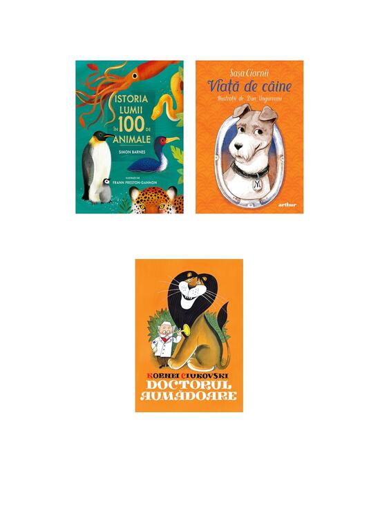 Copertă produs Pachet Animale (Viață de câine, Aumădoare, Istoria lumii în 100 de animale) - gallery big 5