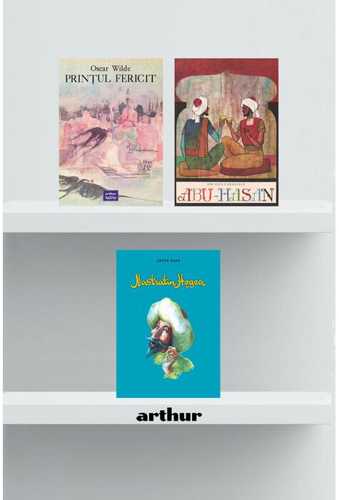 Copertă produs Pachet școlar clasa a V-a ( Nastratin Hogea, Prințul fericit, Abu Hasan)