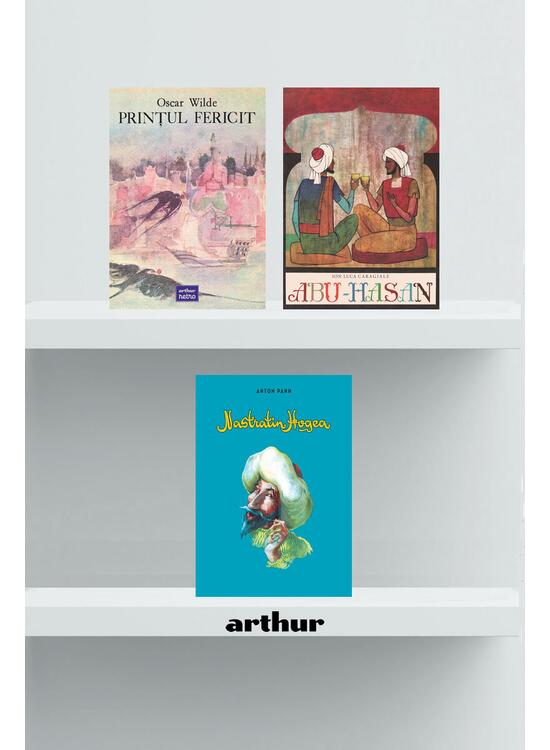 Copertă produs Pachet școlar clasa a V-a ( Nastratin Hogea, Prințul fericit, Abu Hasan) - gallery big 1