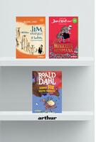 Copertă produs Pachet școlar clasa a III-a (Jim Năsturel, Domnul Fox, Bunicuța hoțomană)