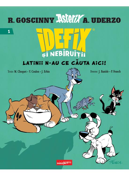 Copertă produs Pachet școlar clasa a III-a (Jim Năsturel și Lukas, mecanicul de locomotivă, Idefix 1, Asterix 1) - gallery big 2