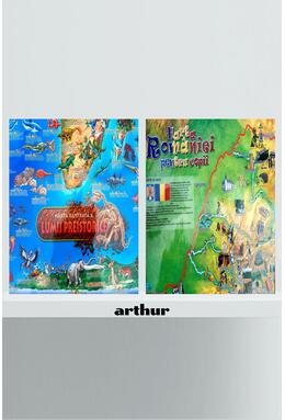 Copertă produs Pachet 2 hărți Arthur