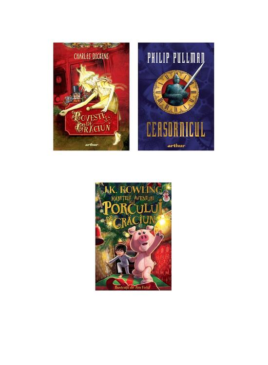Copertă produs Pachet cadou Arthur ( Mărețele aventuri ale Porcului de Crăciun, Ceasornicul, Poveste de Crăciun) - gallery big 6