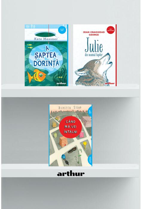 Copertă produs Pachet lecturi pentru 13 ani (Când mă vei întâlni, Julie, A șaptea dorință)