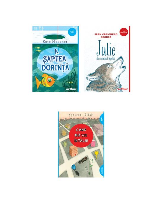 Copertă produs Pachet lecturi pentru 13 ani (Când mă vei întâlni, Julie, A șaptea dorință) - gallery big 5