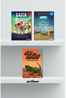 Copertă produs Pachet lecturi pentru 12 ani (Băiatul care a înotat, Gașca Pericol, Tabăra)