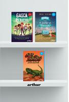 Copertă produs Pachet lecturi pentru 12 ani (Băiatul care a înotat, Gașca Pericol, Tabăra)