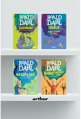 Copertă produs Pachet Roald Dahl (Gogomanii, Din copilărie, Danny, Charlie)