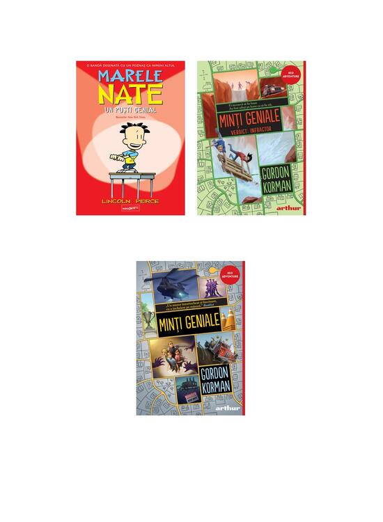 Copertă produs Pachet genial (Verdict Infractor, Marele Nate, Minți geniale) - gallery big 5