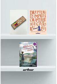 Copertă produs Pachet Războiul care mi-a salvat viața ( carte, set pixuri și agendă)