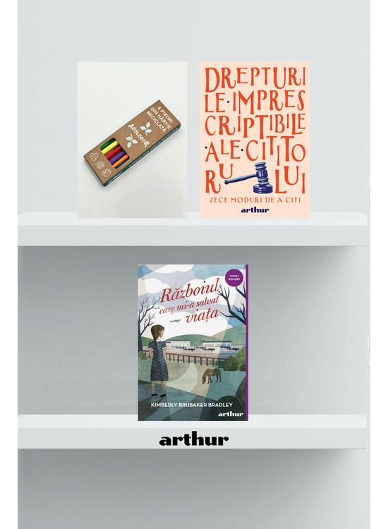 Copertă produs Pachet Războiul care mi-a salvat viața ( carte, set pixuri și agendă) - gallery big 1