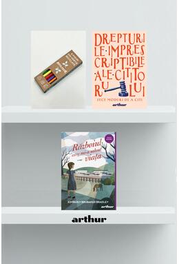 Copertă produs Pachet Războiul care mi-a salvat viața ( carte, set pixuri și agendă)