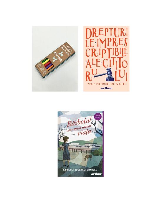 Copertă produs Pachet Războiul care mi-a salvat viața ( carte, set pixuri și agendă) - gallery big 5