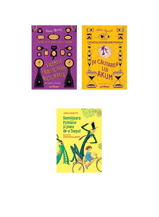 Copertă produs Pachet Domnișoara Poimâine ( Joaca de-a Timpul, În căutarea lui Akum, Vremea Vrăjitoarei) - gallery big 5