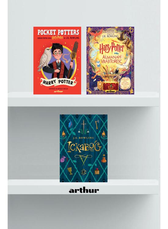 Copertă produs Pachet J.K. Rowling ( Ickabog, Almanah Vrăjitoresc, Pocket Potters 1) - gallery big 1