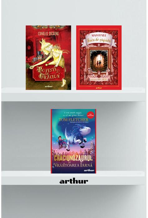 Copertă produs Pachet de Iarnă ( Vrăjitoarea Iarnă, Sora de Zăpadă, Poveste de Crăciun)