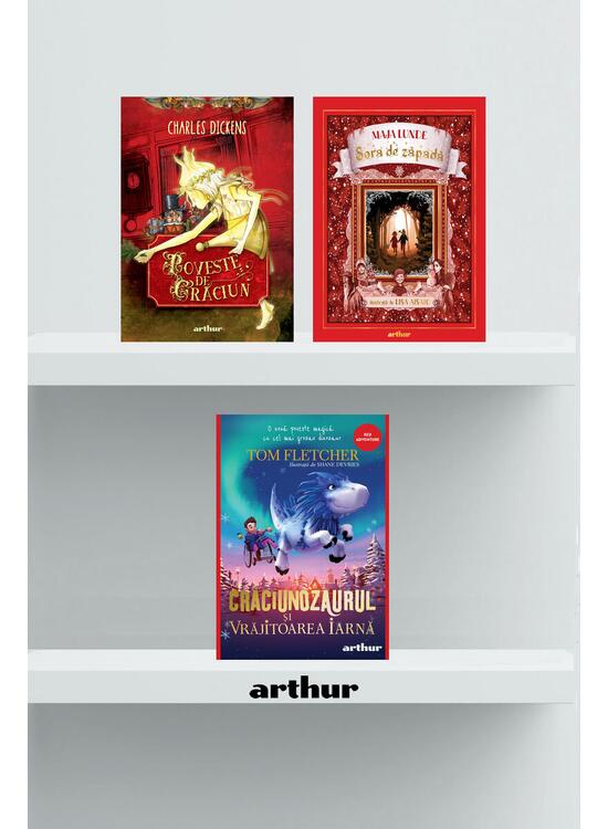 Copertă produs Pachet de Iarnă ( Vrăjitoarea Iarnă, Sora de Zăpadă, Poveste de Crăciun) - gallery big 1